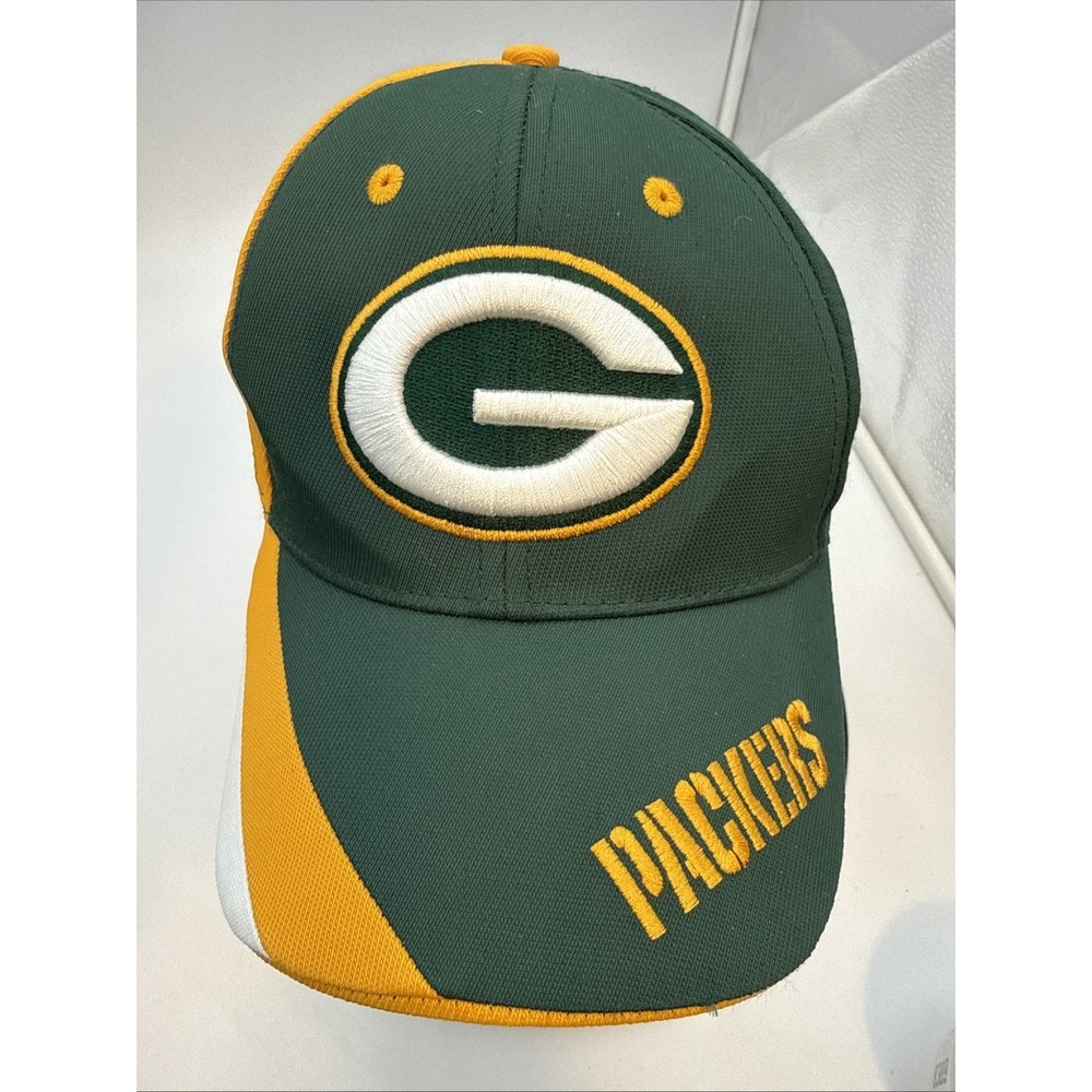 Vintage NFL Green Bay Packers LOGO Strapback Cap Hat Reebok